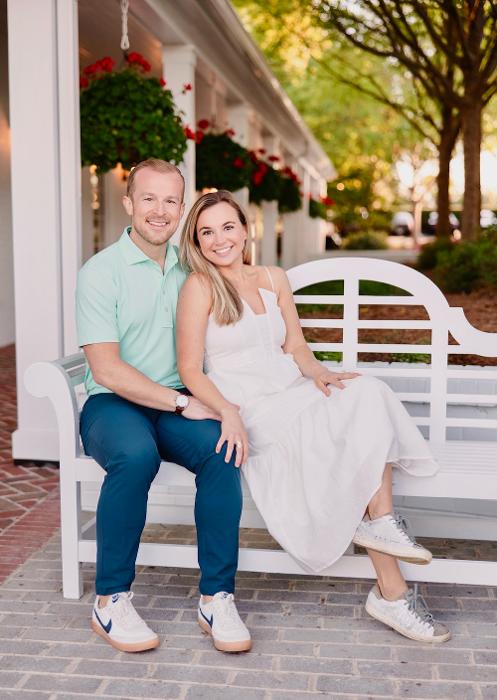 Dr. Carson Glore and her husband