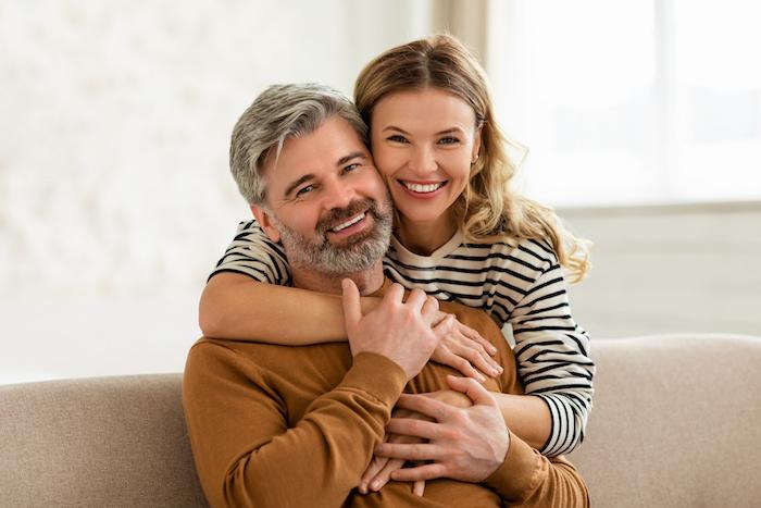 couple with augusta teeth bonding